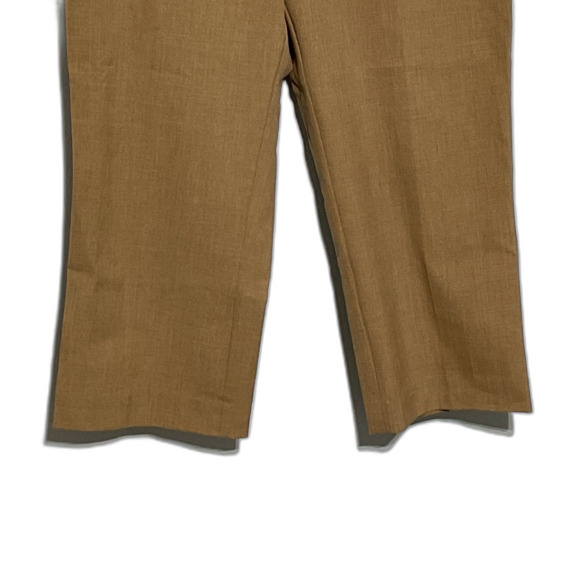 Chico's Brown Women's Trouser Pants Size 1 (S/8) with Pockets - Picture 4 of 9